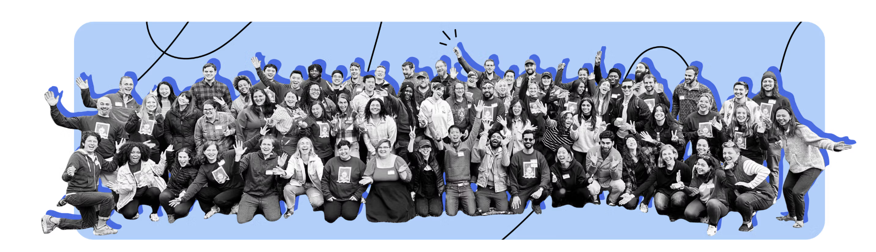 Team members working together at Nest